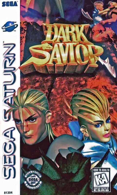 Dark Savior box art for Sega Saturn
